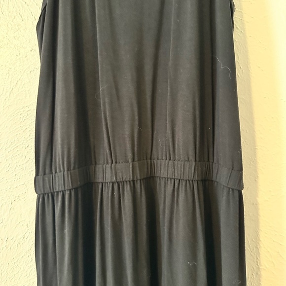 J. Crew black long maxi dress with cinched waist​​ - Picture 5 of 7